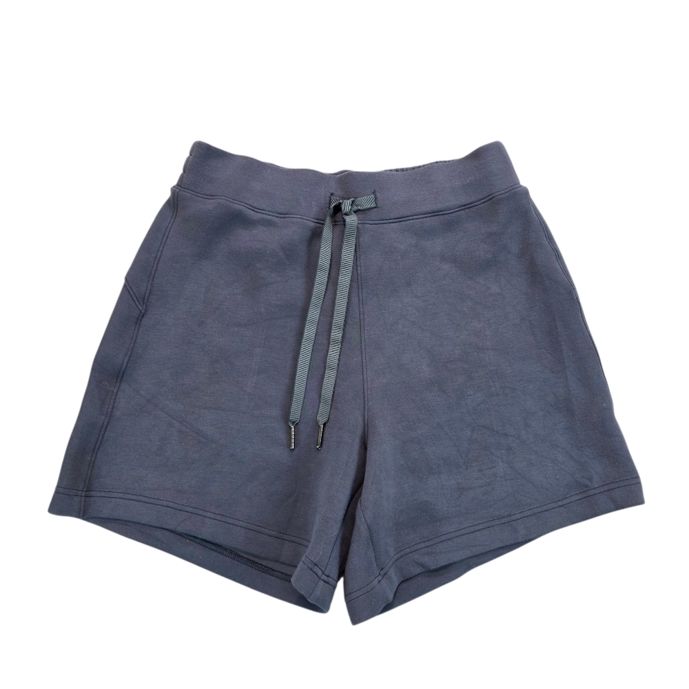 SPANX Charcoal Gray Drawstring Lounge Shorts